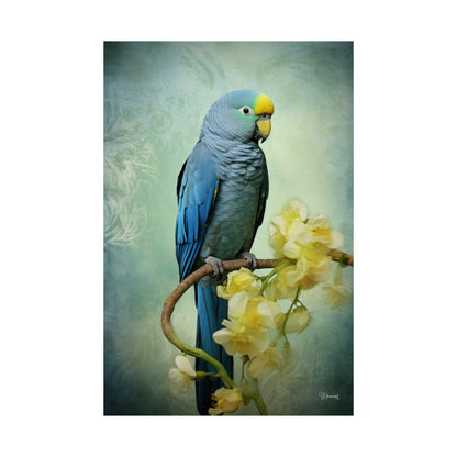 Multi-color Parrot Premium Matte Vertical Posters