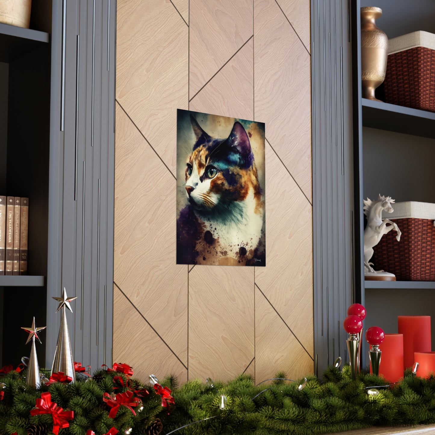 Calico Cat Premium Matte Vertical Posters