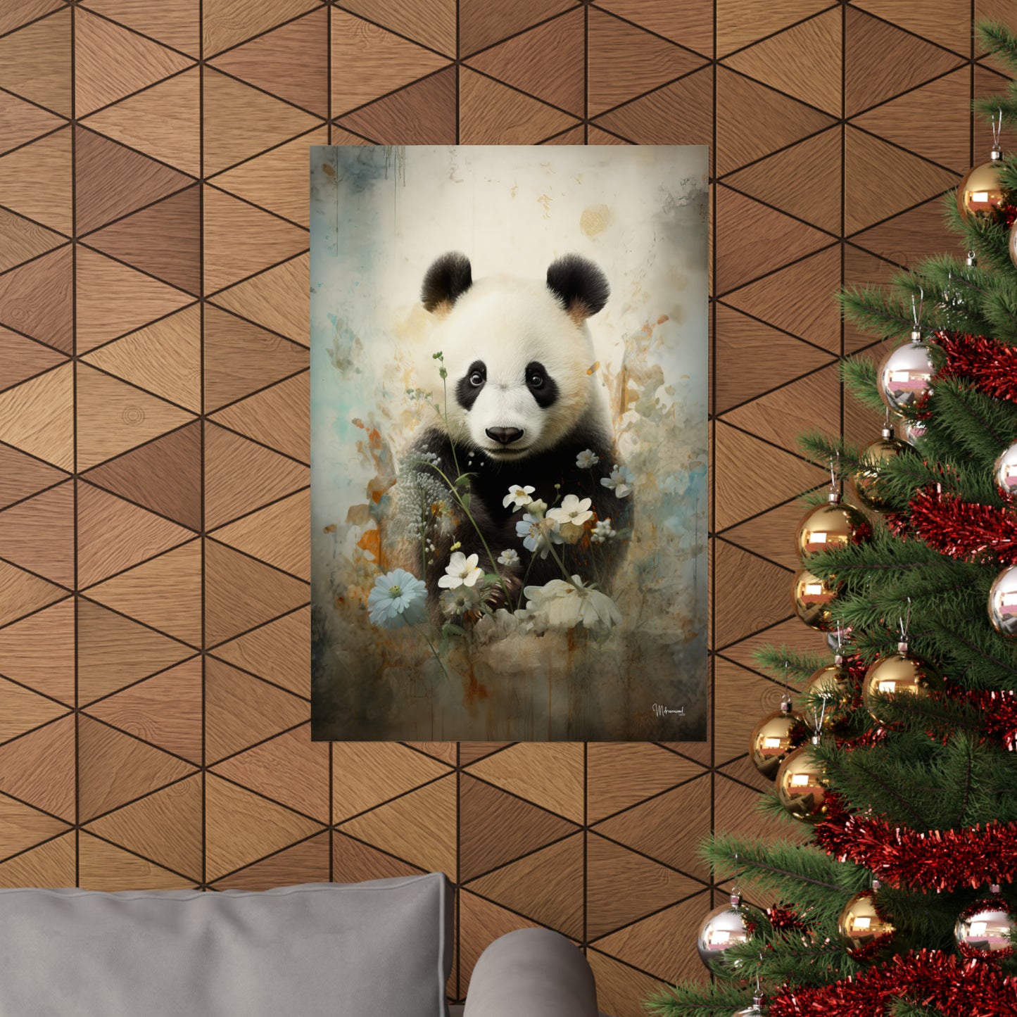 Panda Premium Matte Vertical Posters