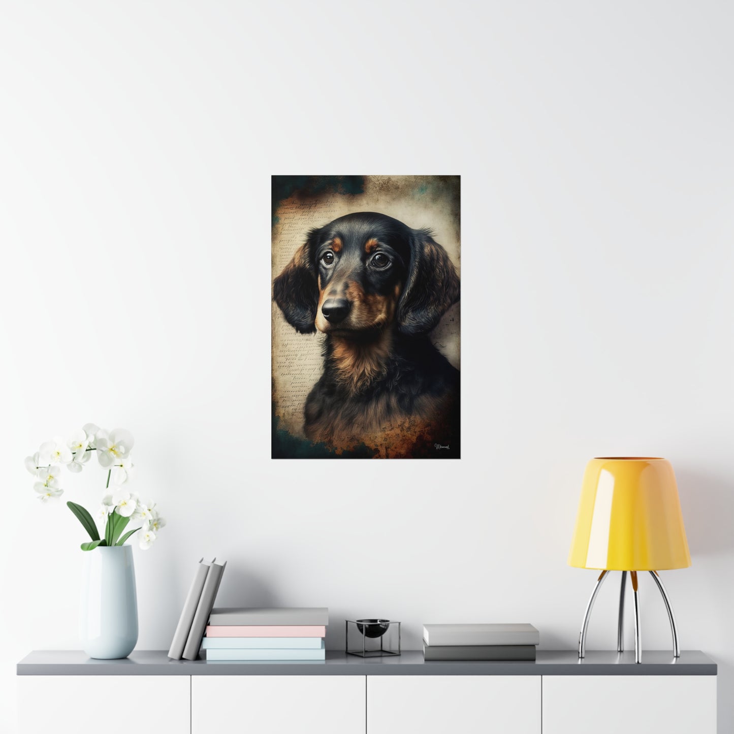 Dachshund Dog Premium Matte Vertical Posters