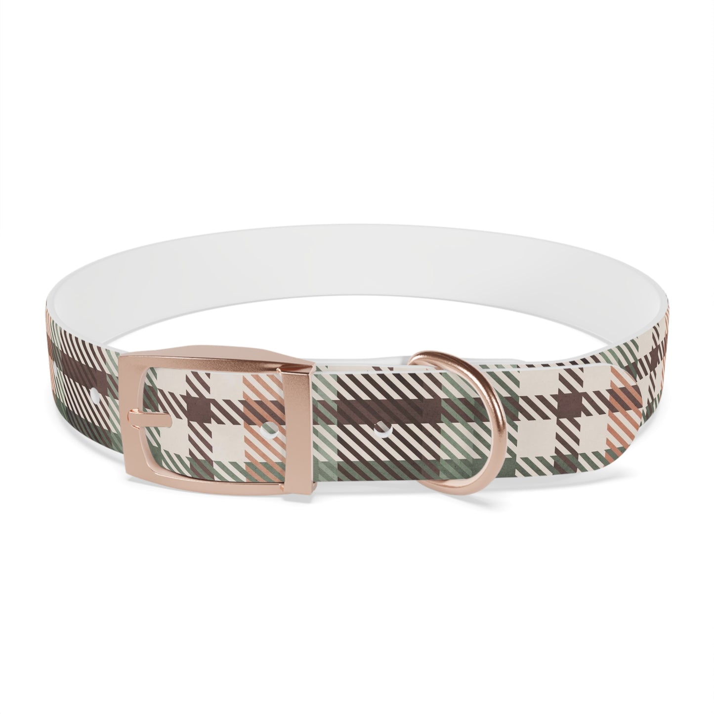 Sassy Pet's Aspen Plaid Dog Collar