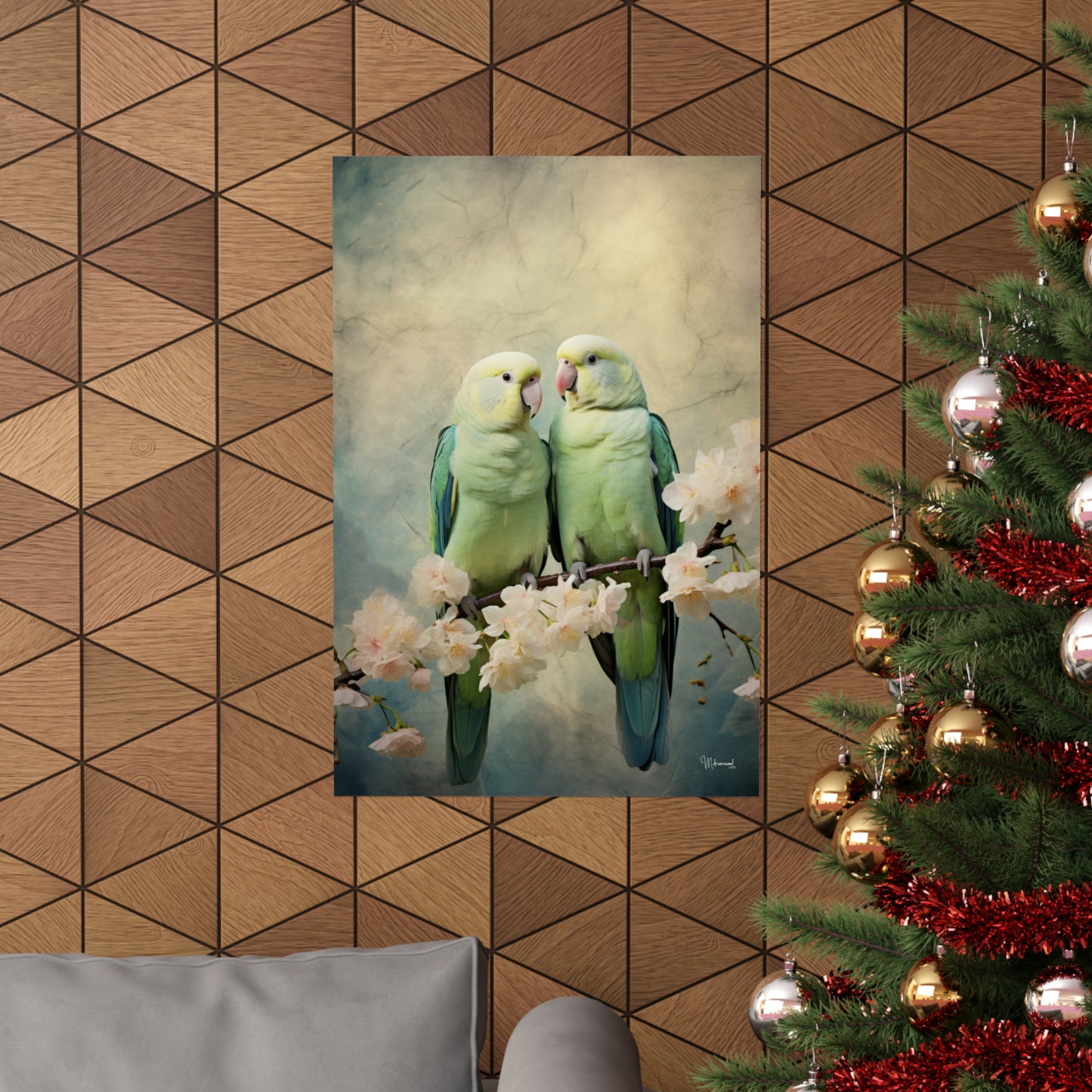 Parrot Premium Matte Vertical Posters