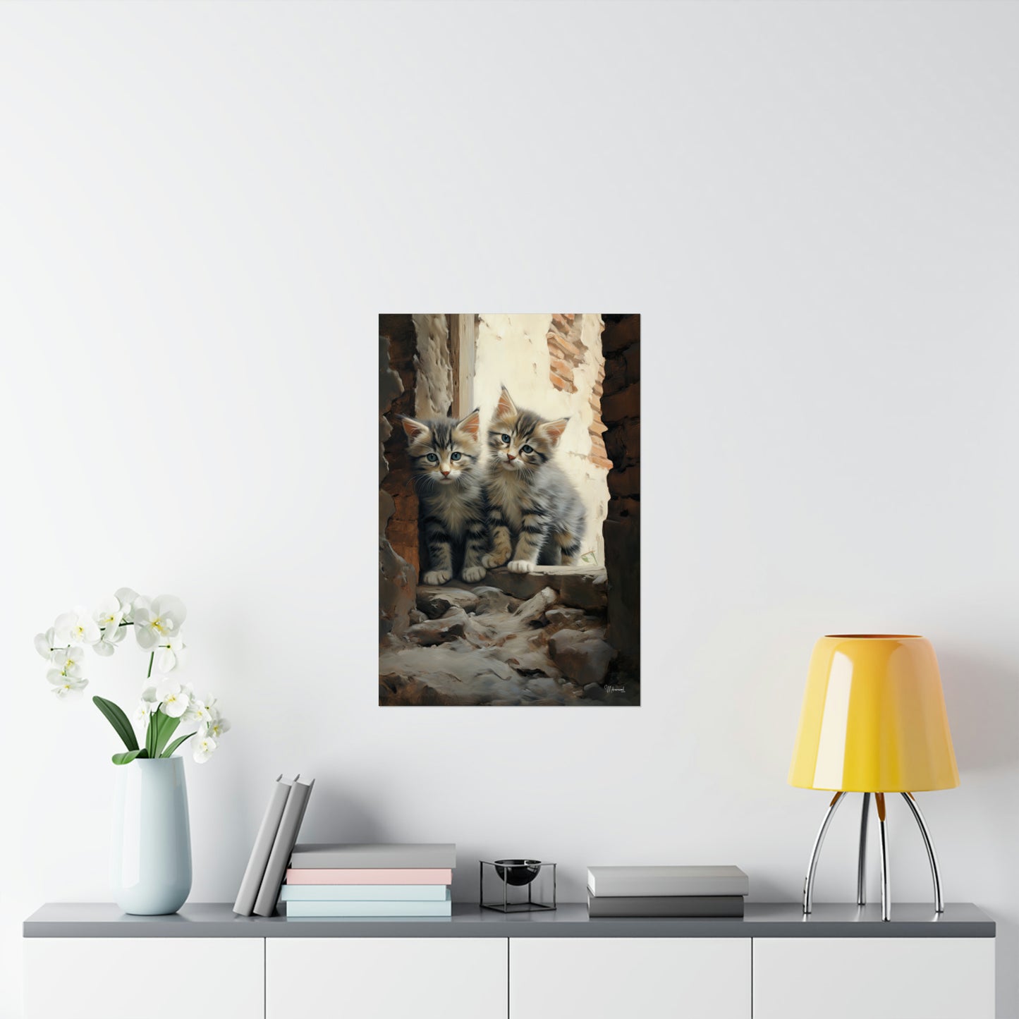 Street Kittens Premium Matte Vertical Posters