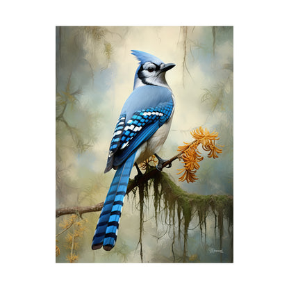 Blue Jay Premium Matte Vertical Posters