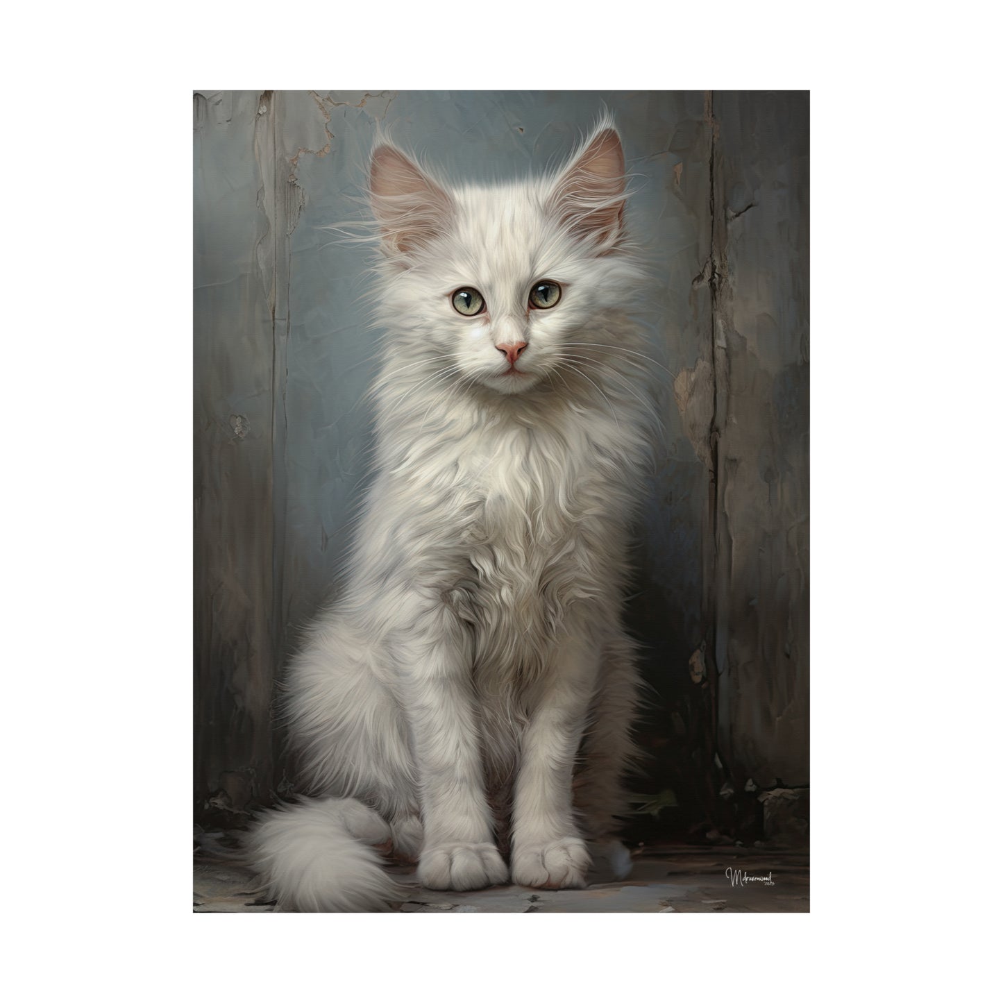 Street Kitten Premium Matte Vertical Posters