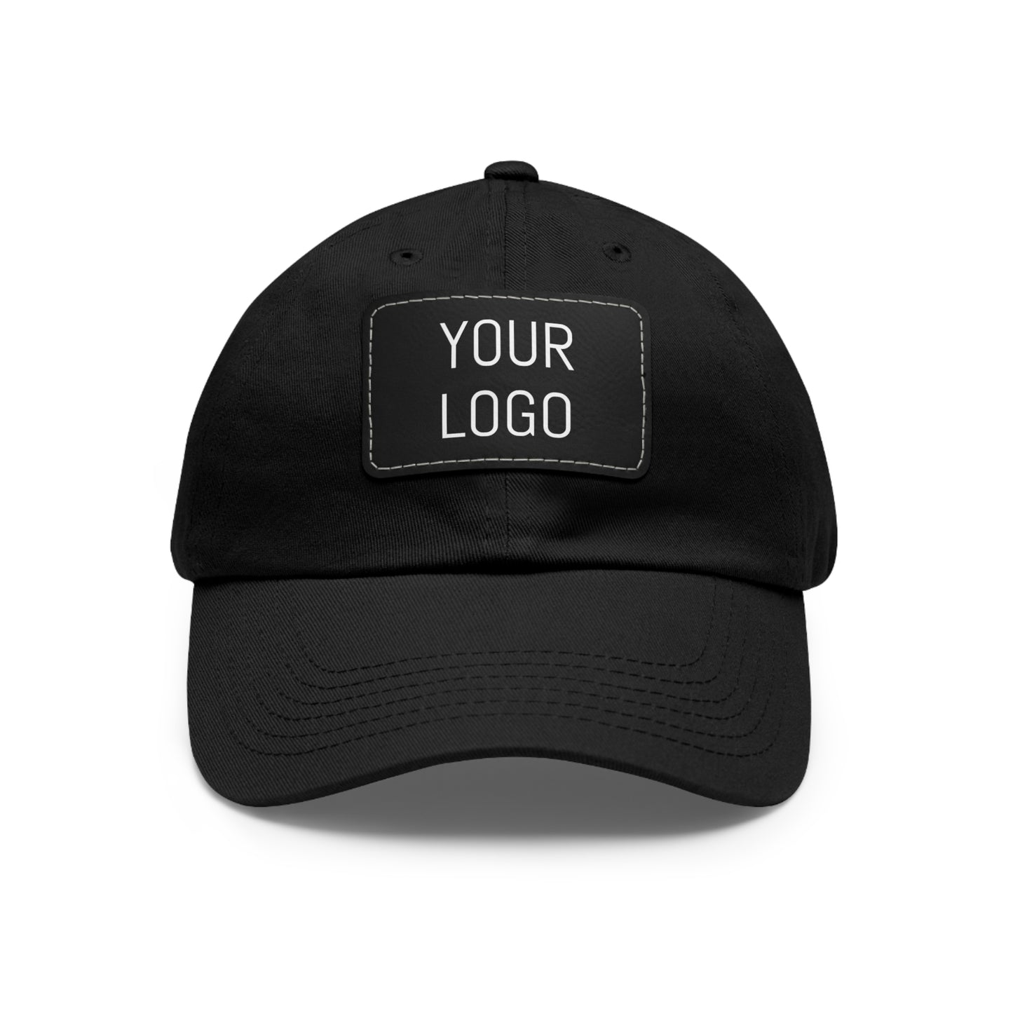 Dad Hat Leather Patch Personalized for Events & Promotions