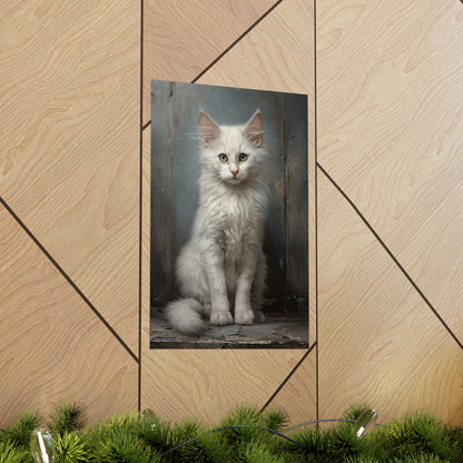 Street Kitten Premium Matte Vertical Posters