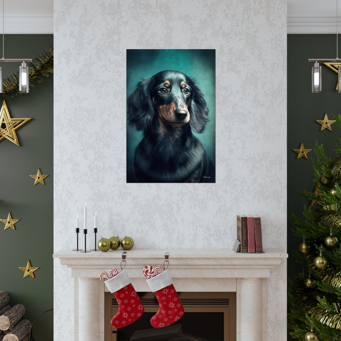 Dachshund Dog Premium Matte Vertical Posters