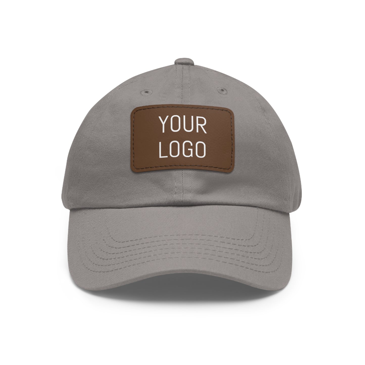 Dad Hat Leather Patch Personalized for Events & Promotions