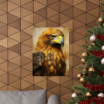 Golden Eagle Premium Matte Vertical Posters