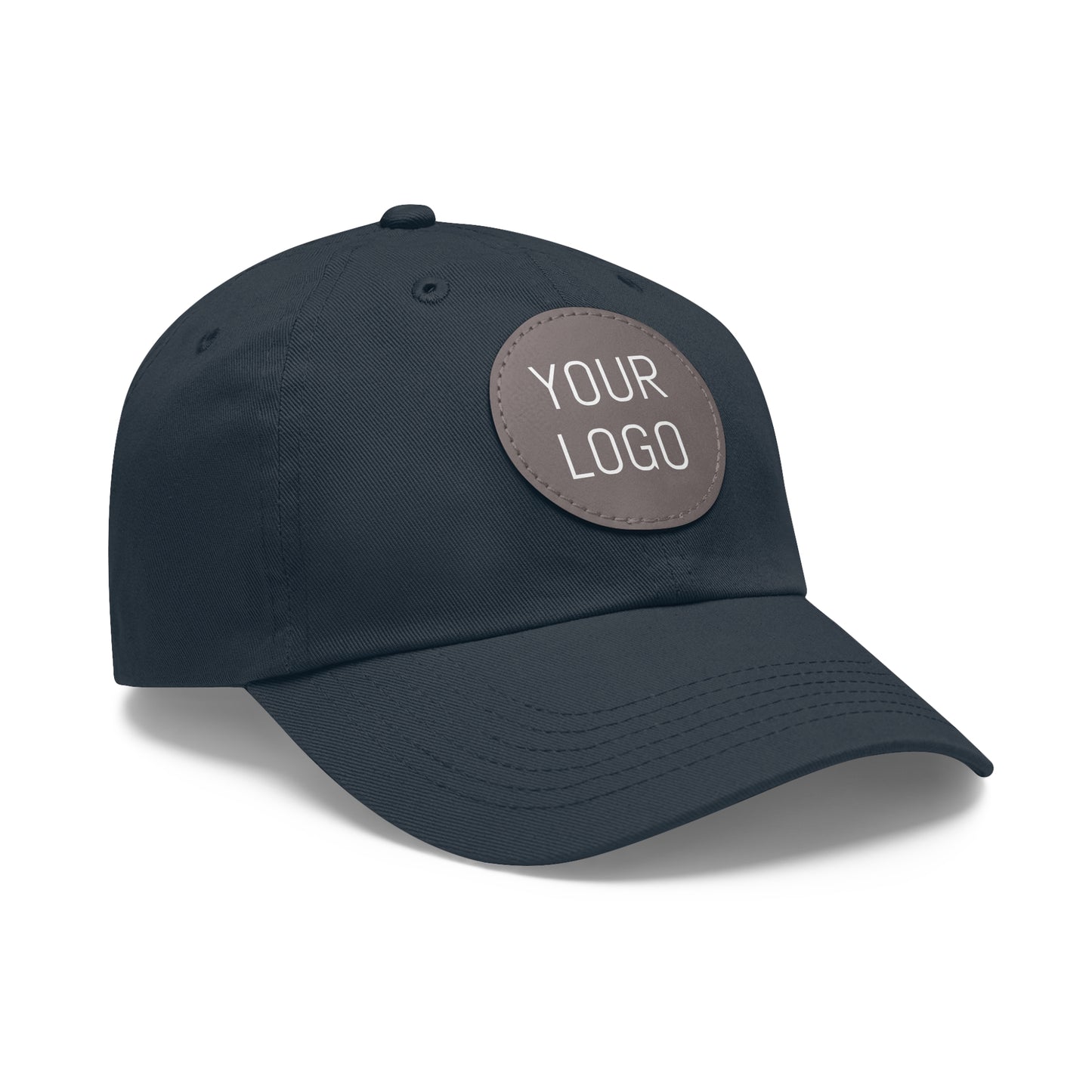 Dad Hat with Leather Patch Personalized for Events & Promotions