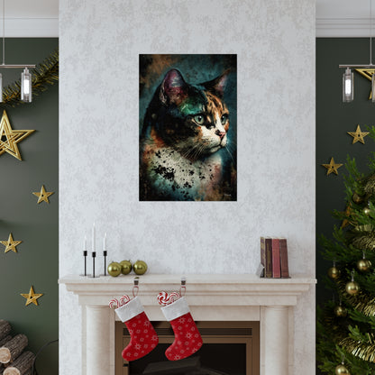 Calico Cat Premium Matte Vertical Posters