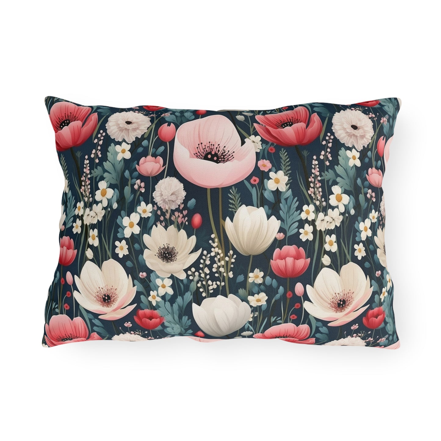 Poppy Field Outdoor Pillows