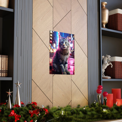 TNVR Cat in the City Premium Matte Vertical Posters