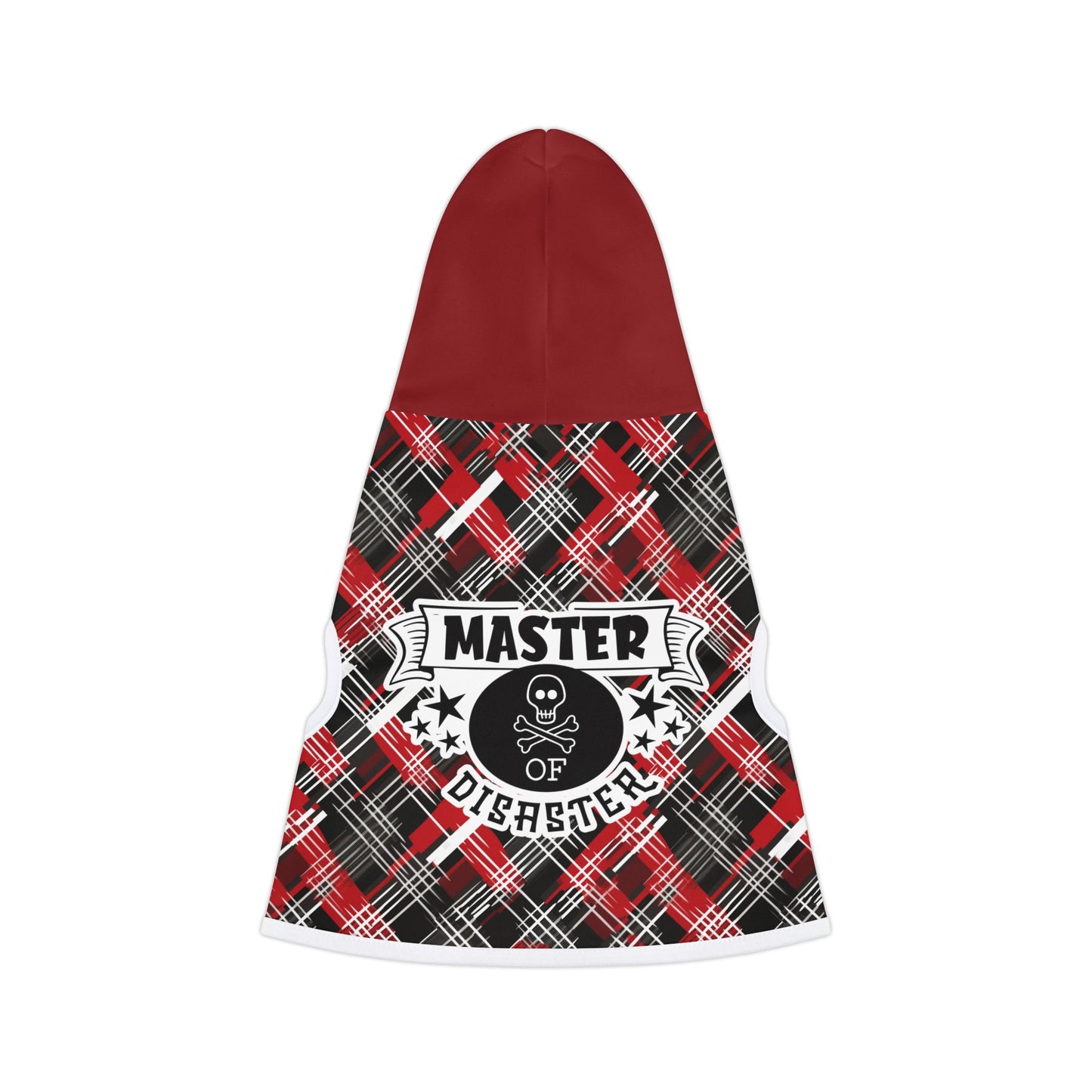 Sassy Pet's Master of Disaster Hoodie - Stylish Warmth for Fashionable Pets