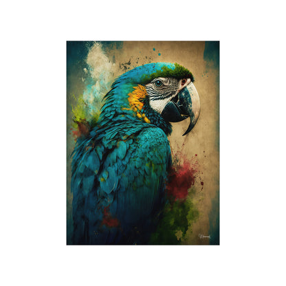 Macaw Premium Matte Vertical Posters