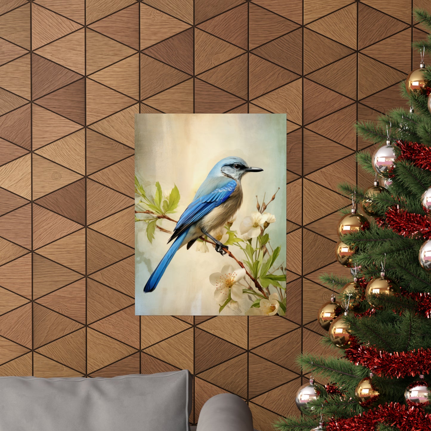 Scrub Jay Premium Matte Vertical Posters