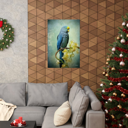 Multi-color Parrot Premium Matte Vertical Posters