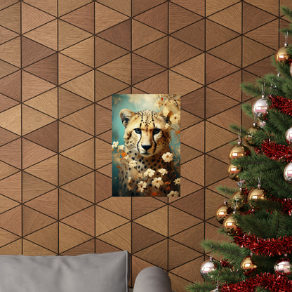 Cheetah Premium Matte Vertical Posters