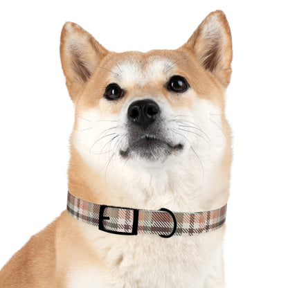 Sassy Pet's Aspen Plaid Dog Collar