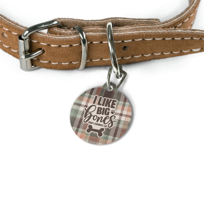 Sassy Pet's I Like Big Bones Personalized Pet Tag