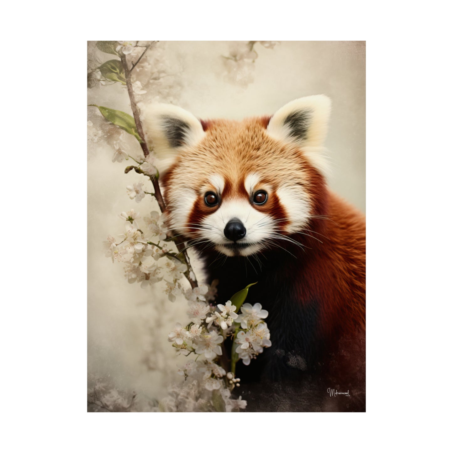 Red Panda Premium Matte Vertical Posters