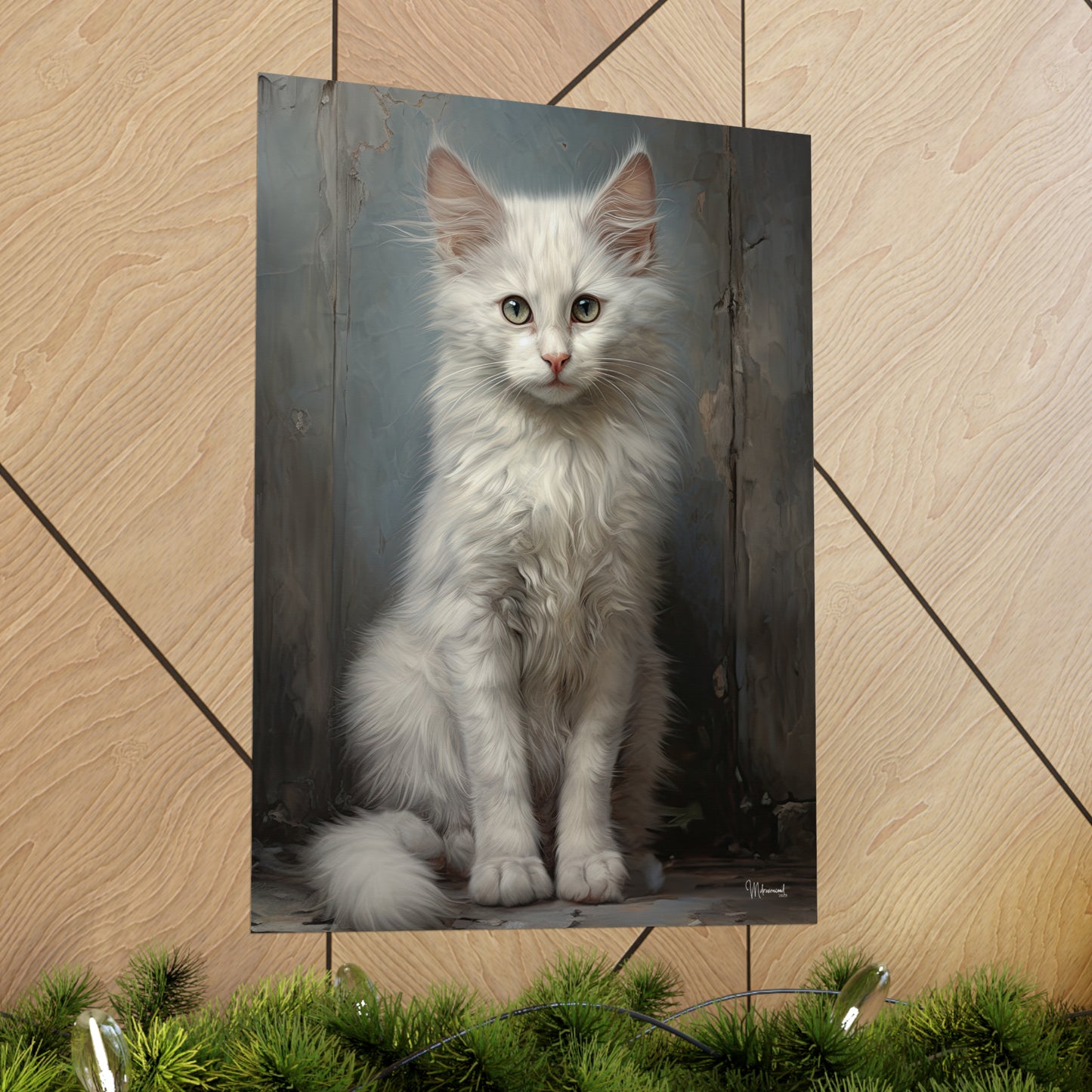 Street Kitten Premium Matte Vertical Posters