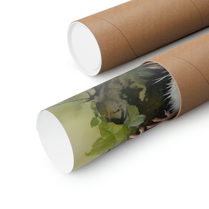 Possum Family Premium Matte Vertical Posters