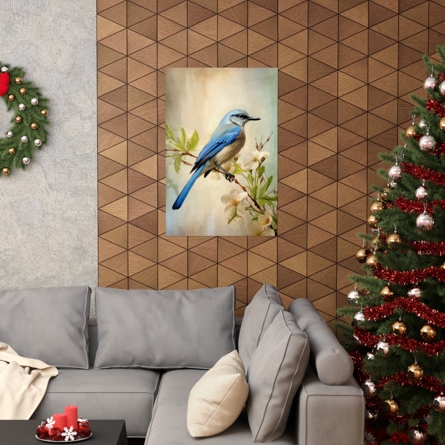 Scrub Jay Premium Matte Vertical Posters