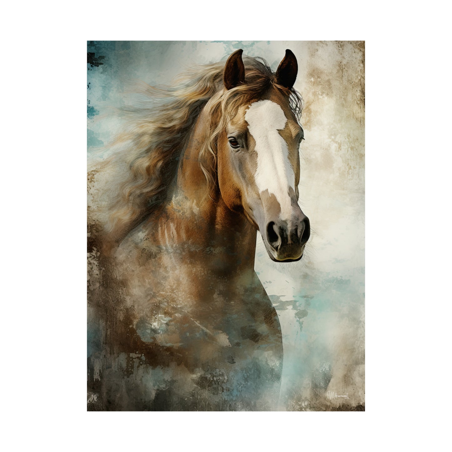 Wild Horse Premium Matte Vertical Posters