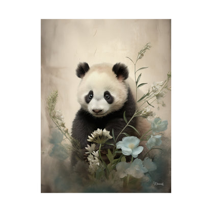 Panda Premium Matte Vertical Posters