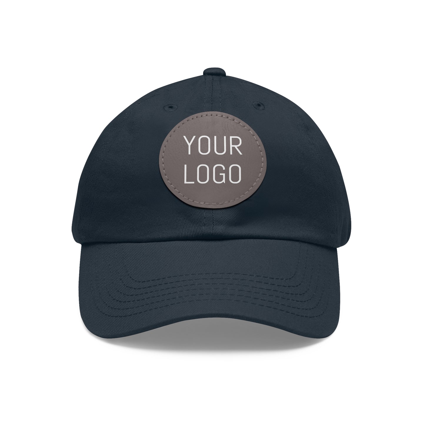 Dad Hat with Leather Patch Personalized for Events & Promotions