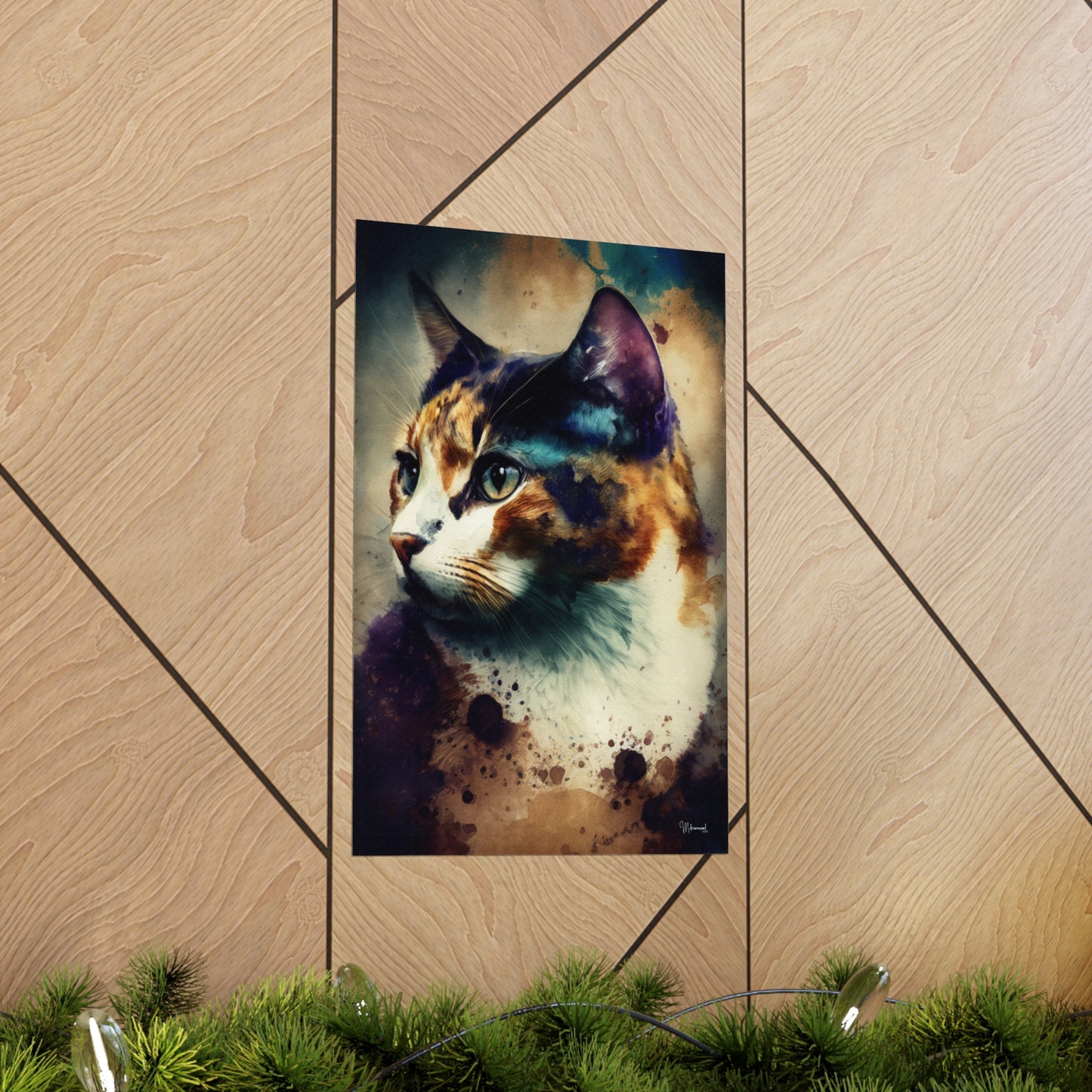 Calico Cat Premium Matte Vertical Posters