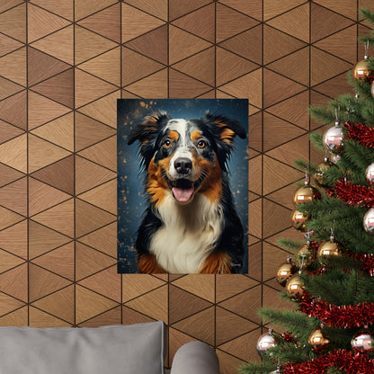 Australian Shepherd Premium Matte Vertical Posters