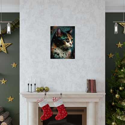 Calico Cat Premium Matte Vertical Posters