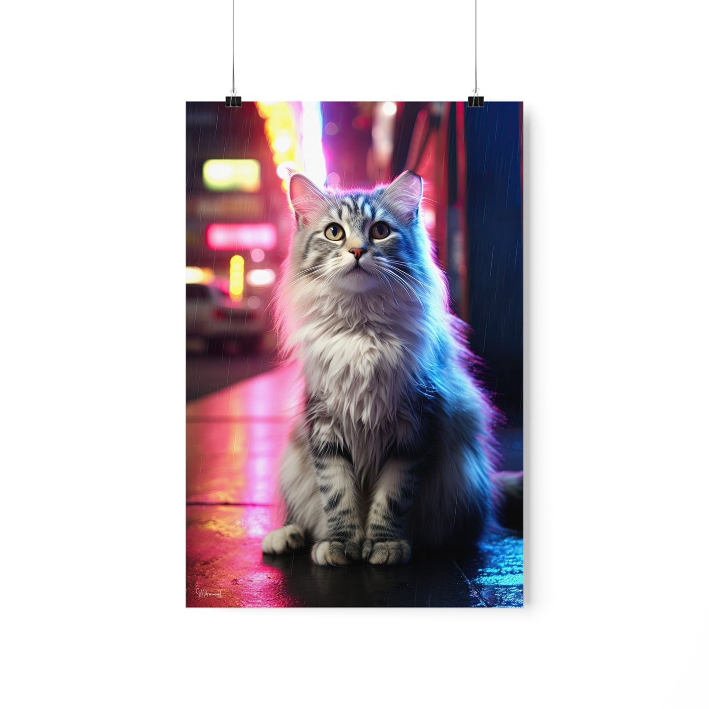 TNVR Cat in the City Premium Matte Vertical Posters