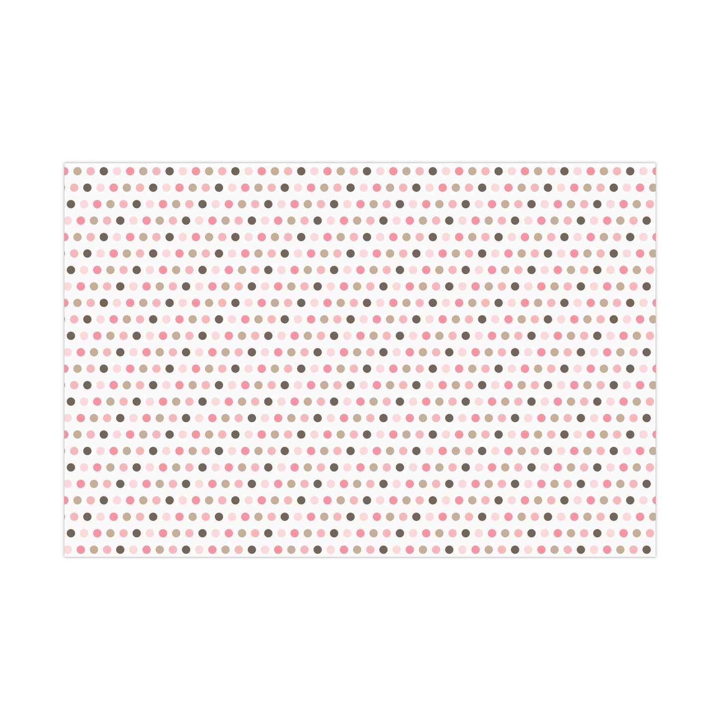 Multi-Color Polka Dot Gift Wrap Papers