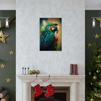 Macaw Premium Matte Vertical Posters