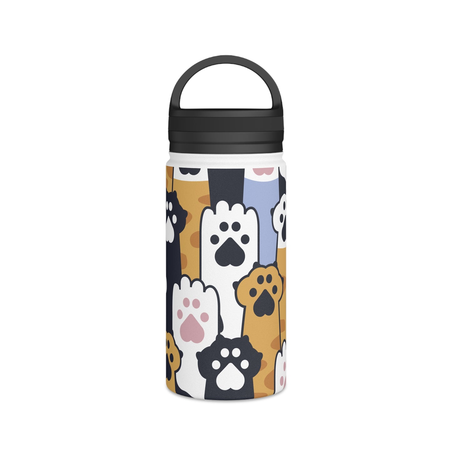 Talk to the Paw! Stainless Steel Water Bottle, Handle Lid