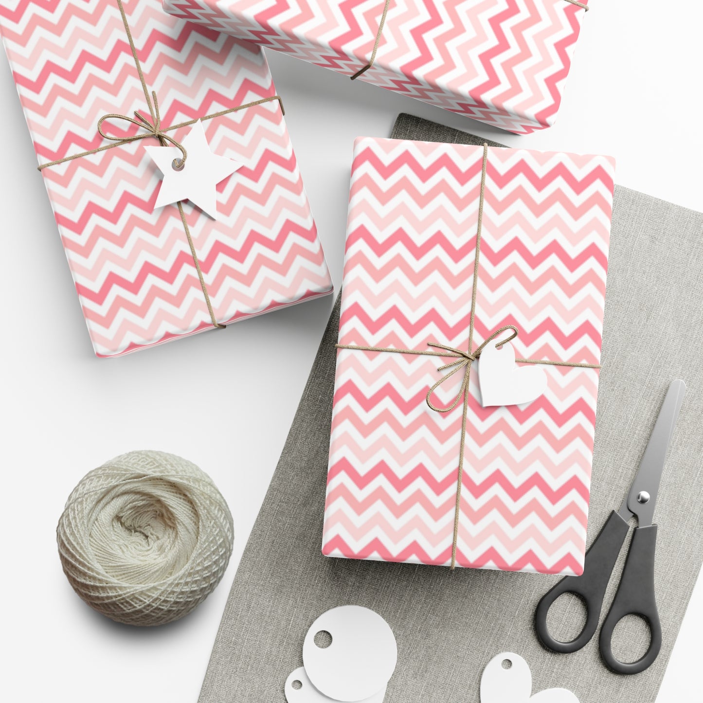 Zig-Zag Gift Wrap Papers