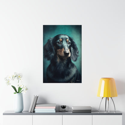 Dachshund Dog Premium Matte Vertical Posters