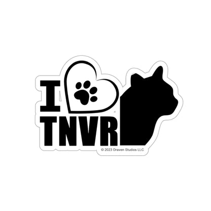 I Heart TNVR Kiss-Cut Stickers