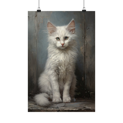 Street Kitten Premium Matte Vertical Posters