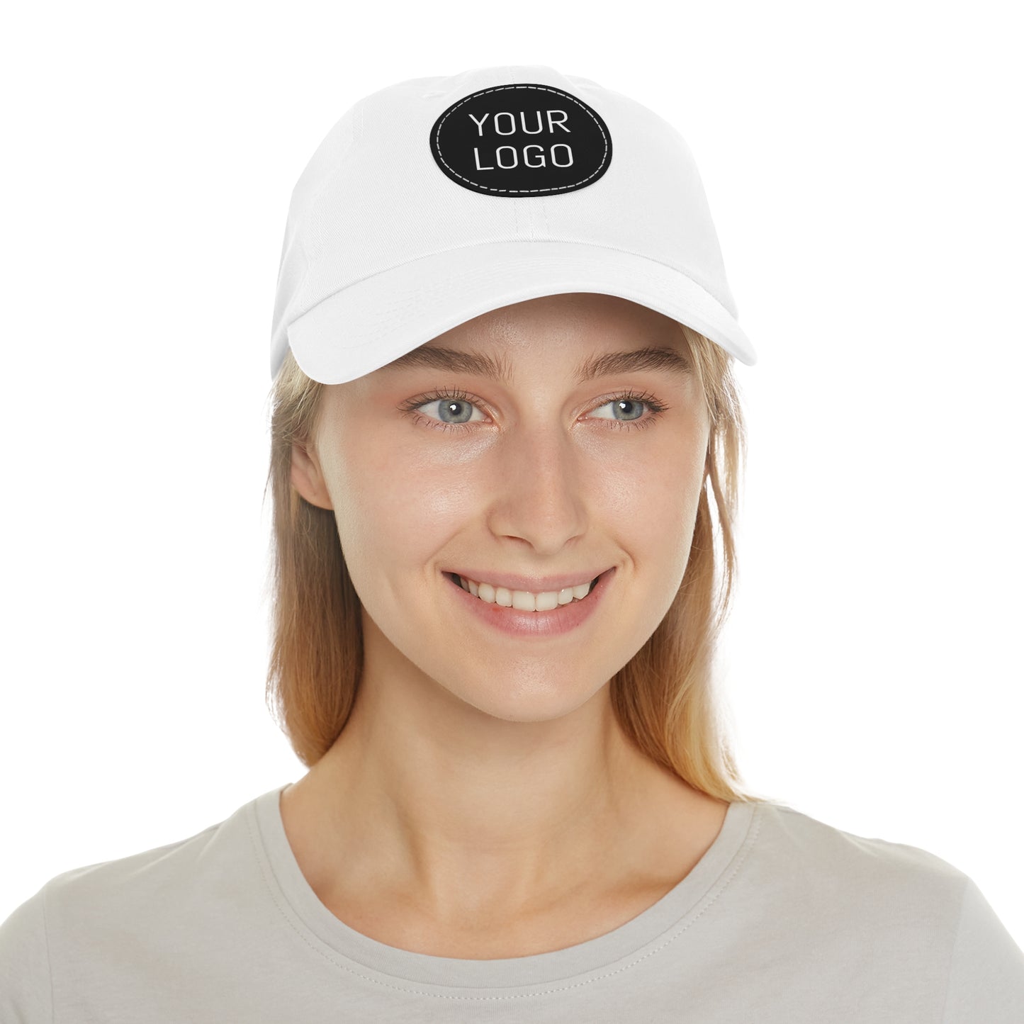 Dad Hat with Leather Patch Personalized for Events & Promotions