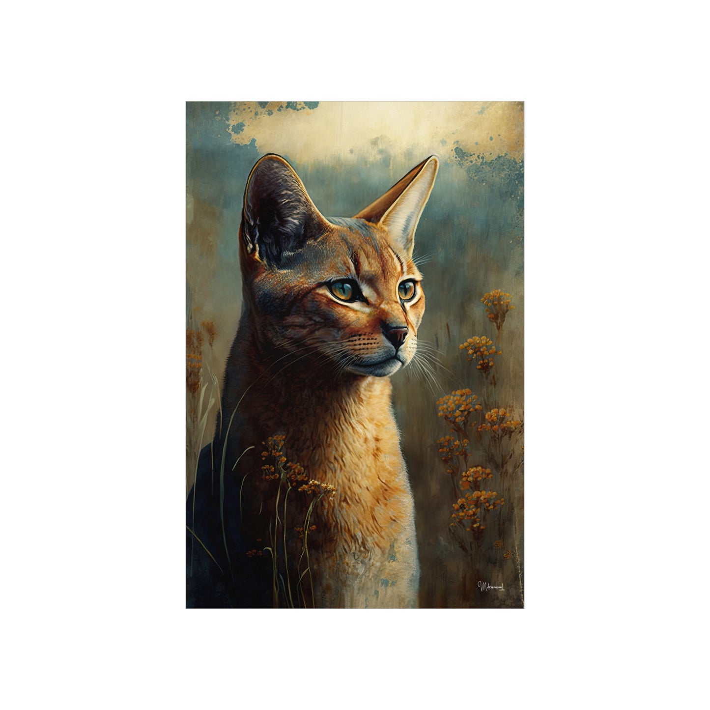 Chausie Cat Premium Matte Vertical Posters