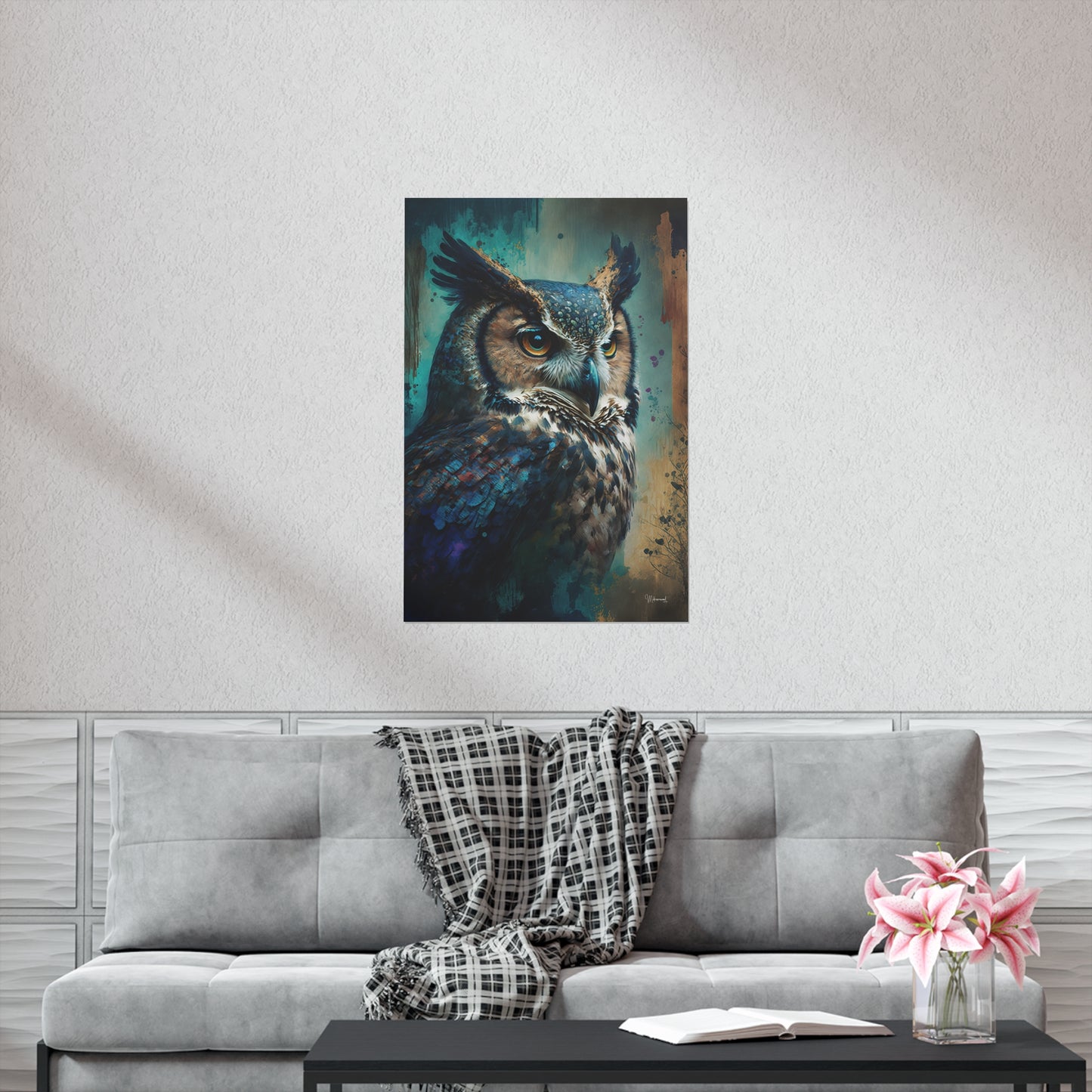 Owl Premium Matte Poster