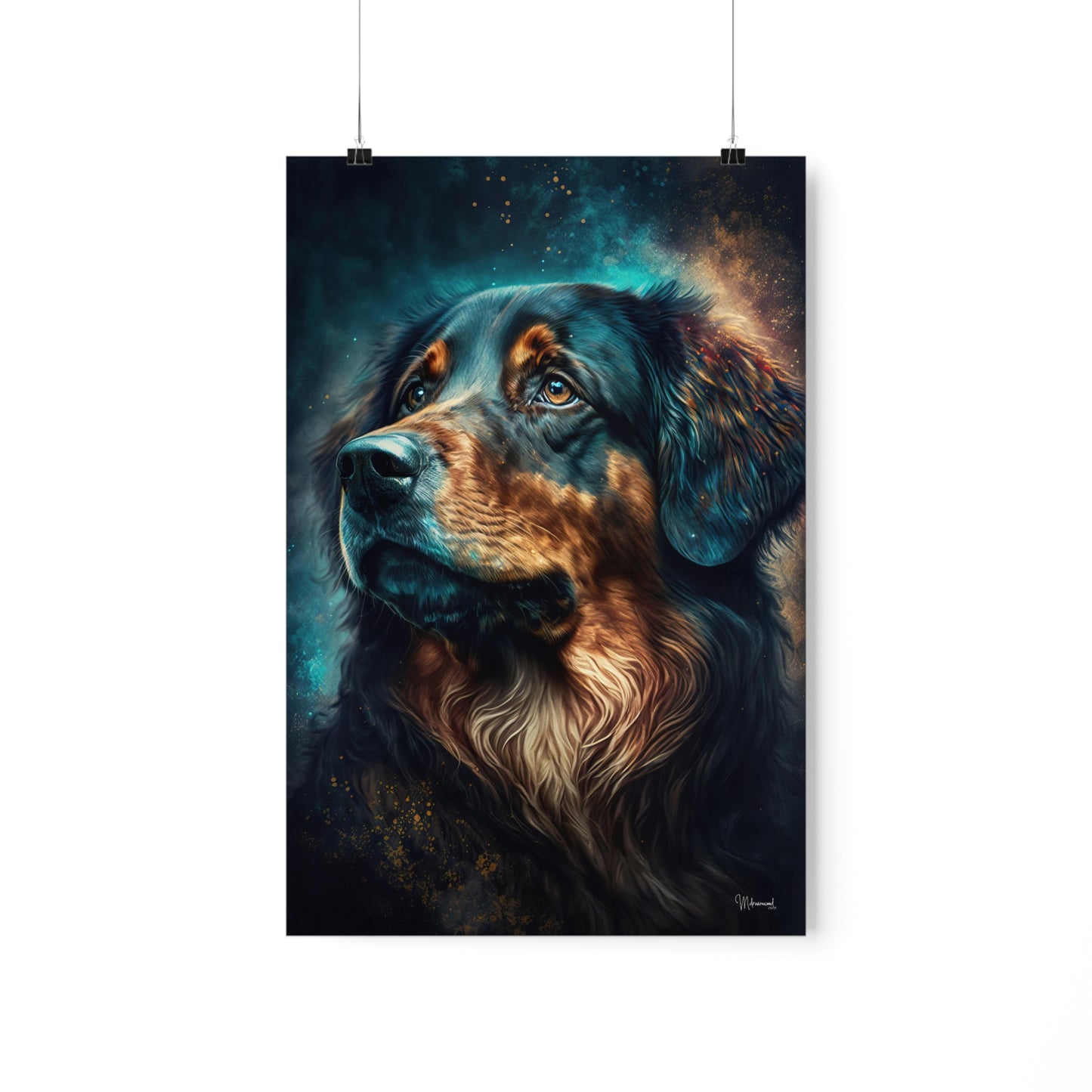 Hovawart Hund Dog Premium Matte Vertical Posters