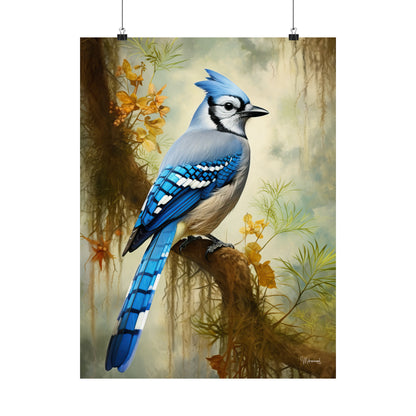 Blue Jay Premium Matte Vertical Posters