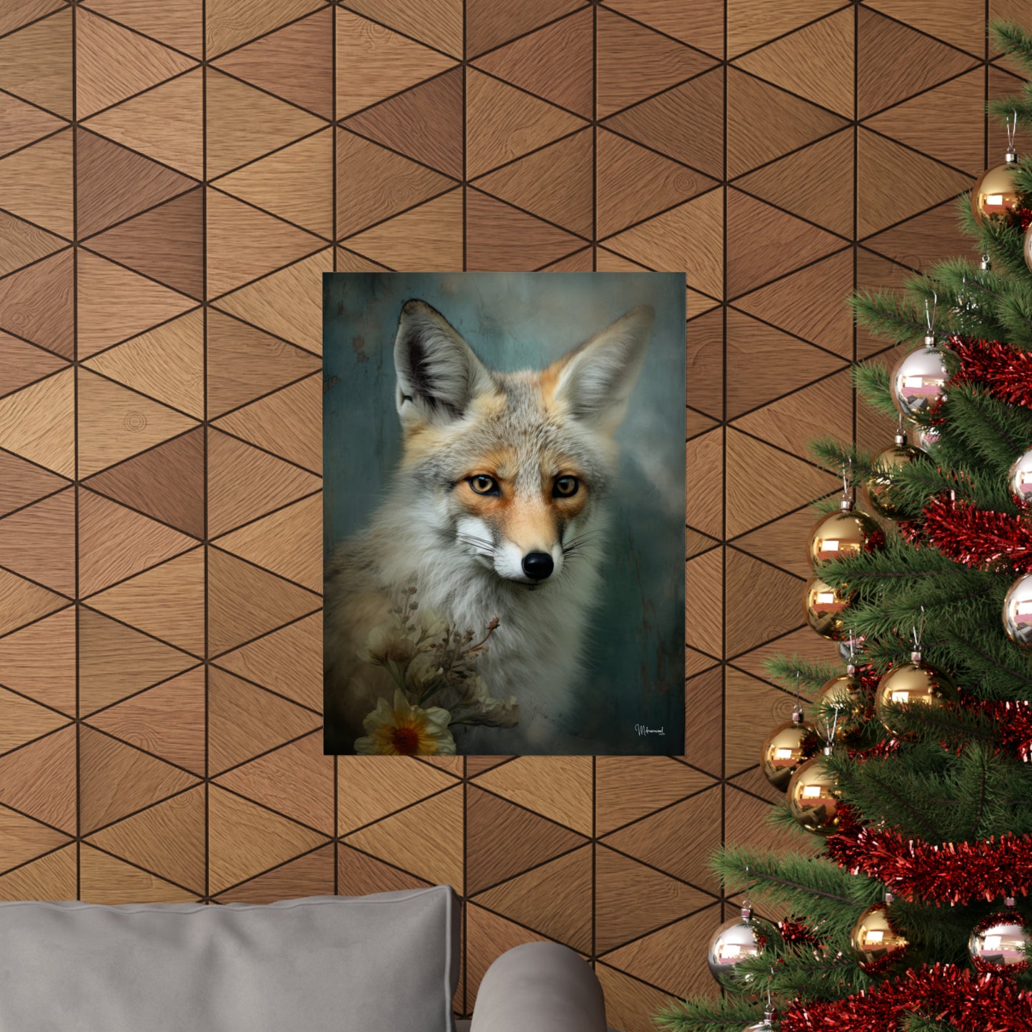 Florida Fox Premium Matte Vertical Posters