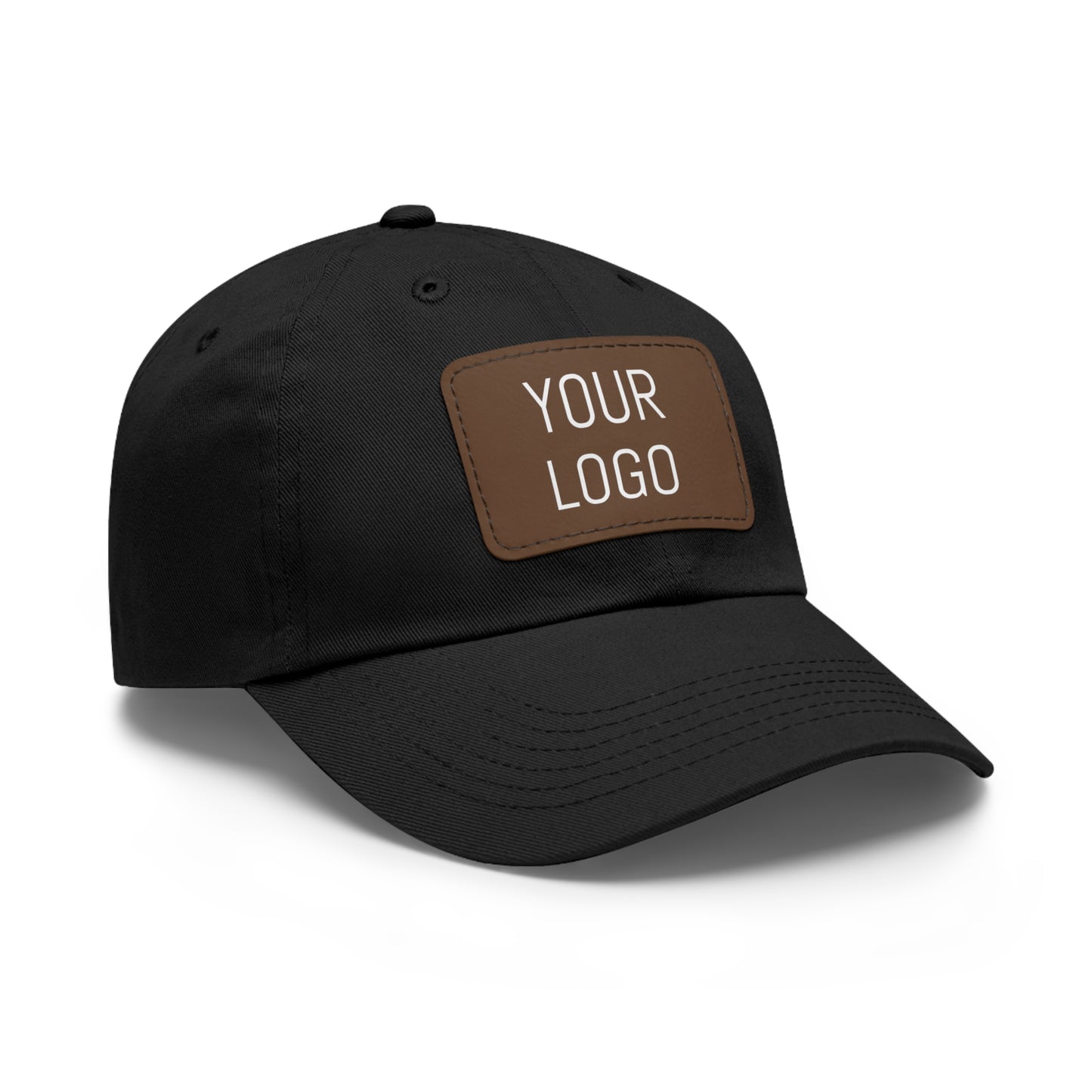 Dad Hat Leather Patch Personalized for Events & Promotions